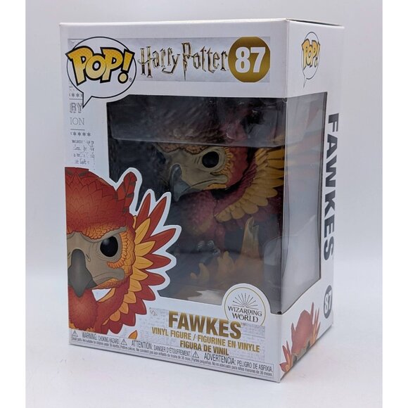 Funko | Toys | Funko Pop Vinyl Harry Potter Fawkes Phoenix Rising 87 ...